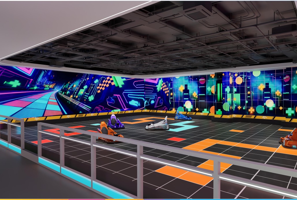 VR Karting at Space Jump