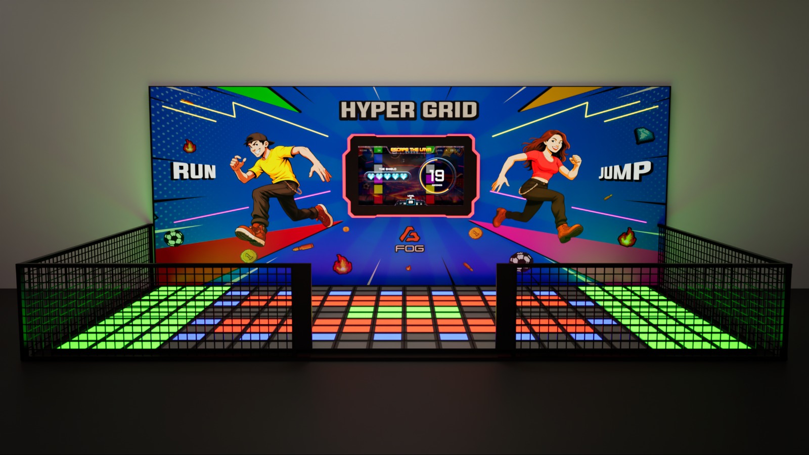 Hyper Grid at Space Jump